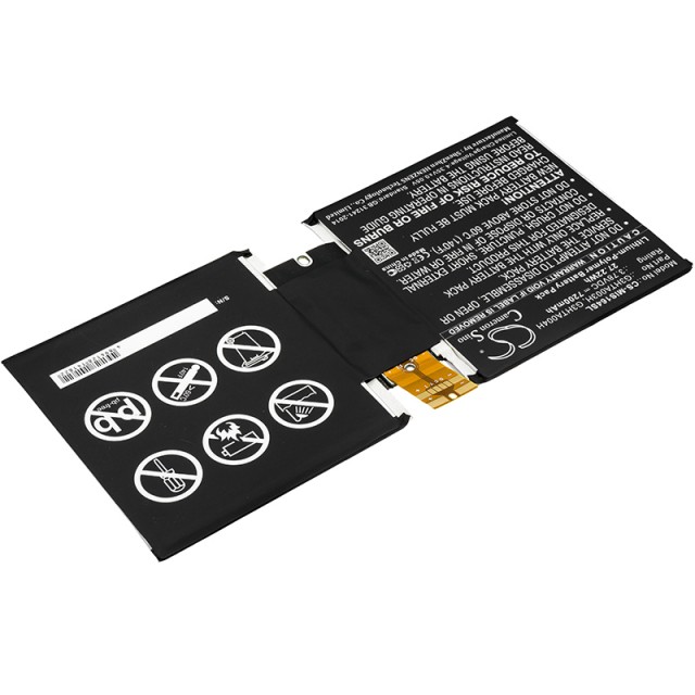 

Аккумулятор Pitatel TPB-120, 3.78V, 7200mAh, Li-pol для Microsoft Surface 3 (G3HTA003H, G3HTA004H) (TPB-120), TPB-120