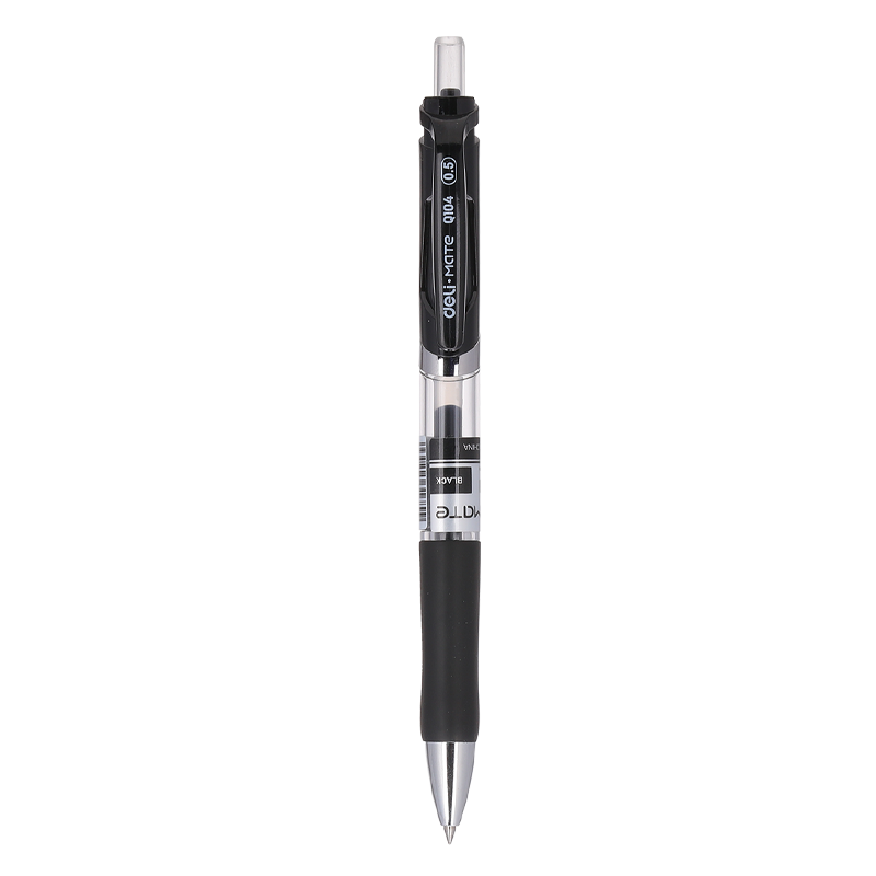 

Ручка гелевая Deli Mate EQ10420, черный, пластик, EQ10420