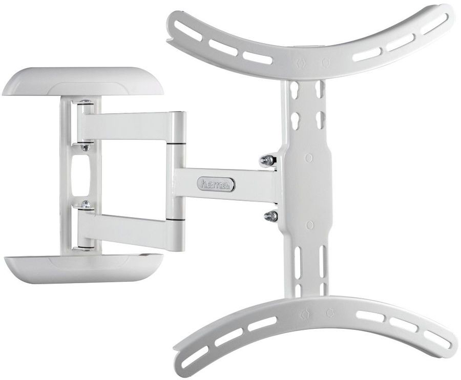 

Кронштейн настенный для TV/монитора HAMA H-118675, 32"-65", до 65 кг, белый (00118675), H-118675