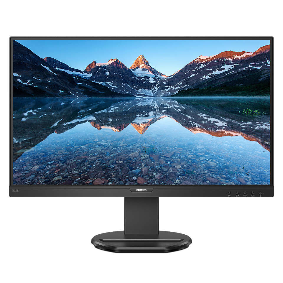 

Монитор 27" Philips 273B9 (00/01) IPS, 1920x1080 (16:9), 250кд/м2, 4мс, VGA, HDMI, DisplayPort, USB Type-C, USB-Hub, черный, 273B9 (00/01)
