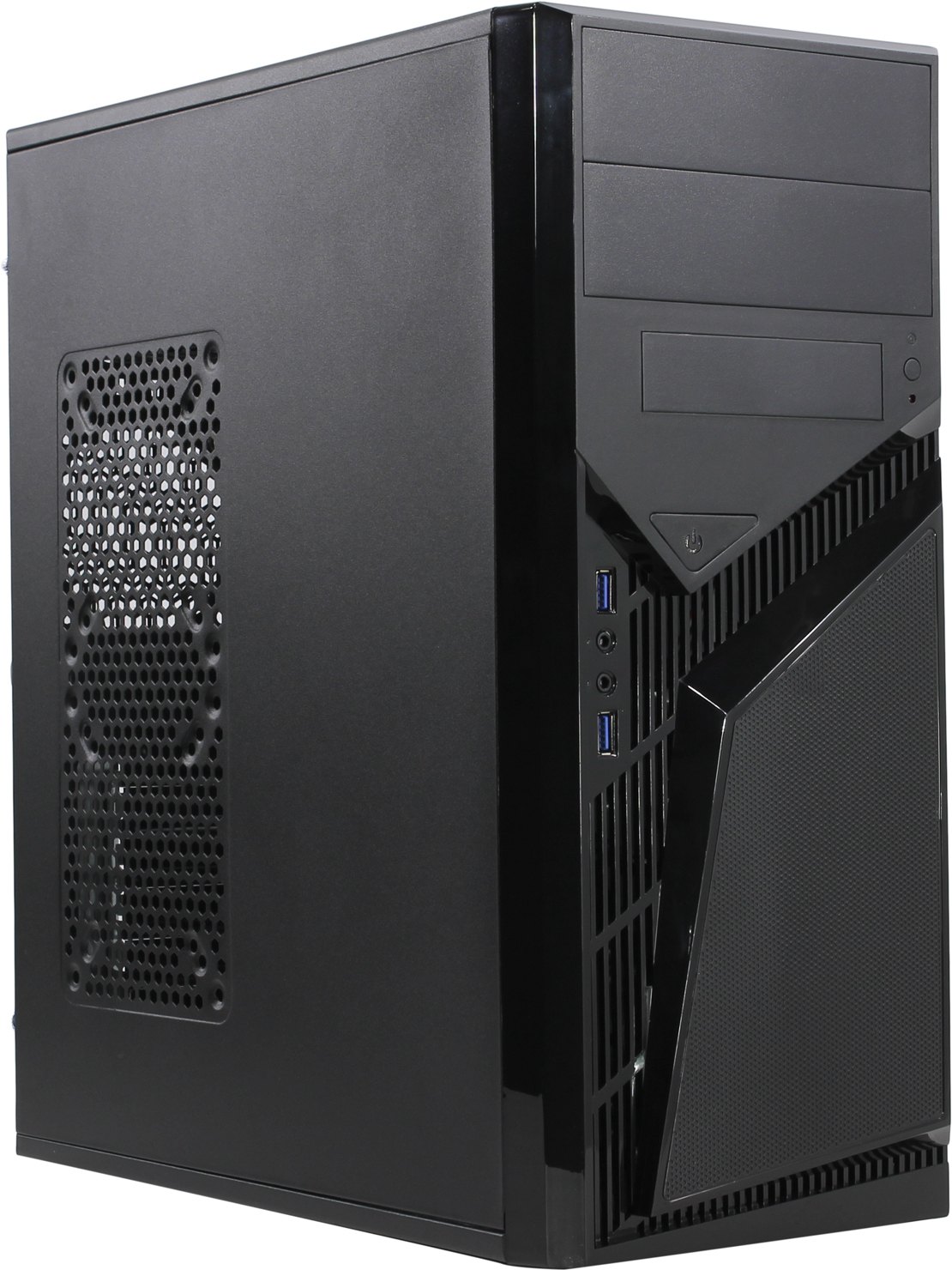 

Корпус PowerCool S1007BK-U3, ATX, Midi-Tower, 2xUSB 3.0, черный, 450 Вт, S1007BK-U3