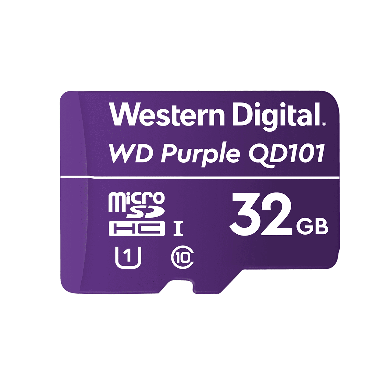 

Карта памяти 32Gb microSDHC Western Digital Purple SC QD101 Class 10 UHS-I U1, WDD032G1P0C