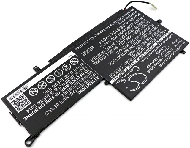 

Аккумуляторная батарея Pitatel BT-1465 для HP Spectre x360 13-4000 (PK03XL), 0, 11.4V, 4913mAh, черный (BT-1465), BT-1465