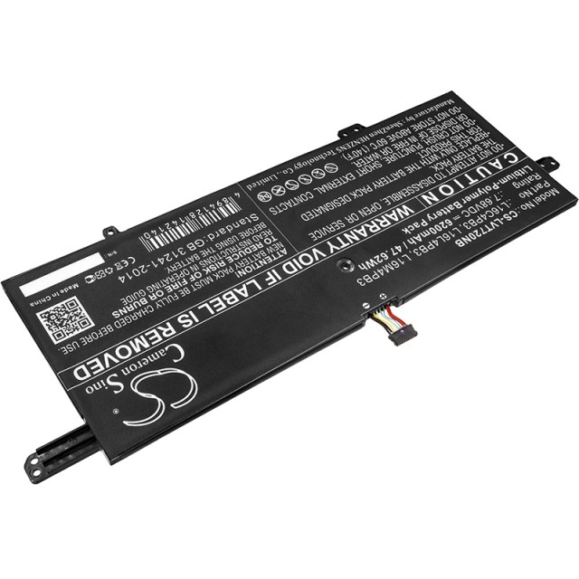 

Аккумуляторная батарея Pitatel BT-2925 для Lenovo IdeaPad 720s/IdeaPad 720S-13/Ideapad 720S-13ARR , L16C4PB3, L16L4PB3, 7.68V, 6200mAh, черный (BT-2925), BT-2925