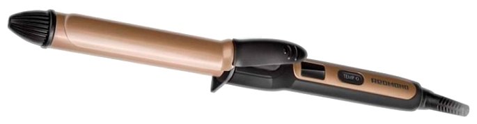 

Плойка Redmond RCI-2324 200°C, 45Вт, керамическое, 6 режимов, петля для подвешивания, 1.9м, золотисто-черный (RCI-2324), RCI-2324