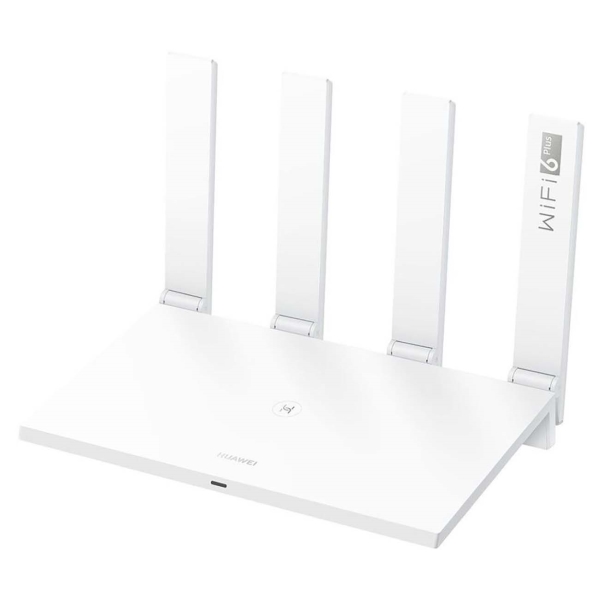 

Wi-Fi роутер Huawei AX3 QUAD-CORE, 802.11a/b/g/n/ac/ad/ax, 2.4 / 5 ГГц, до 2.4 Гбит/с, LAN 3x1 Гбит/с, WAN 1x1 Гбит/с, внешних антенн: 4 (WS7200), AX3 QUAD-CORE