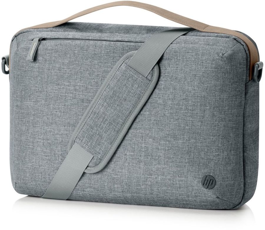 

15" Сумка HP RENEW, серый/коричневый (1A213AA), RENEW