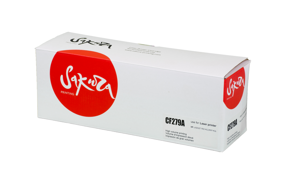 

Картридж лазерный Sakura SACF279A (79A/CF279A), черный, 1000 страниц, совместимый для M12, MFP M26