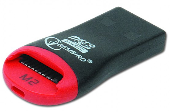 Картридер внешний Gembird FD2-MSD-1 USB 2.0