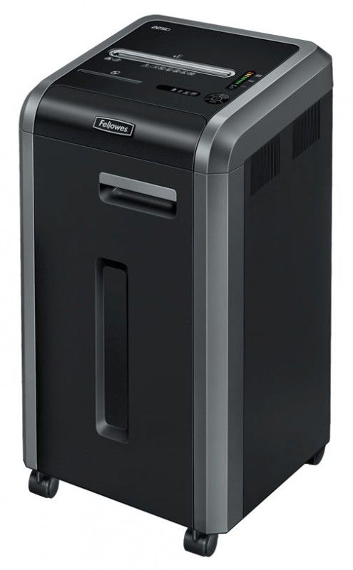 

Шредер FELLOWES 225Ci, секретность 3/P-4 - 3.9ммx3.8см, 60л, 20 листов, скрепки, скобы, карты, CD (FS-46220), 225Ci