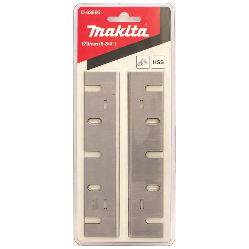 

Нож для рубанка Makita, 170мм для 1806В, 2шт. (D-63666)
