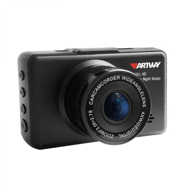 Видеорегистратор Artway AV-396 Super Night Vision, 1920x1080 30 к/с, 170°, 3" 320x240, G-сенсор, microSD (microSDHC) (1401410)