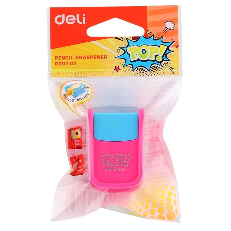 

Точилка для карандашей Deli ER00202 PoP, 1 отверстие (1048817), ER00202 PoP