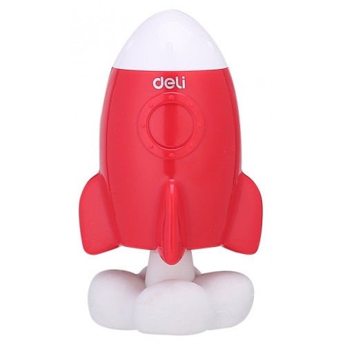

Точилка для карандашей ручная Deli Rocket ER00601 Bumpees, контейнер для стружки, 1 отверстие (1112416), Rocket ER00601 Bumpees