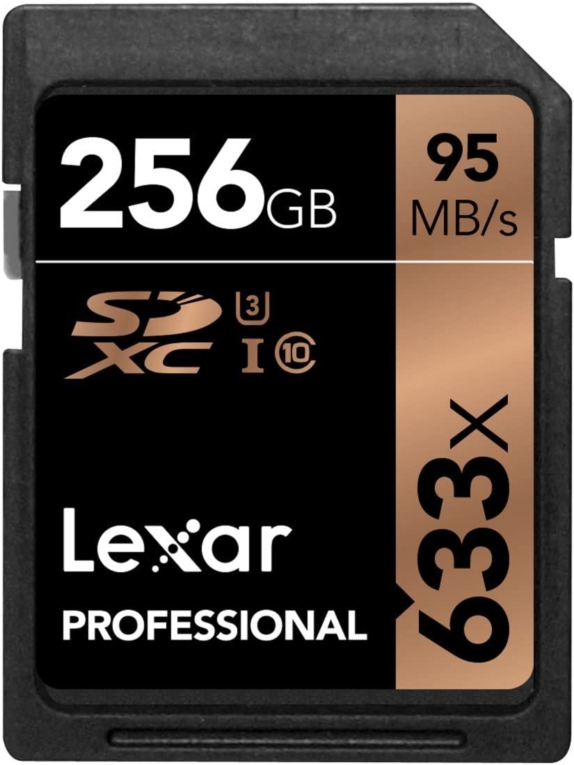 Карта памяти 256Gb SDXC Lexar Professional 633X UHS-I U3 (LSD256CBEU633)