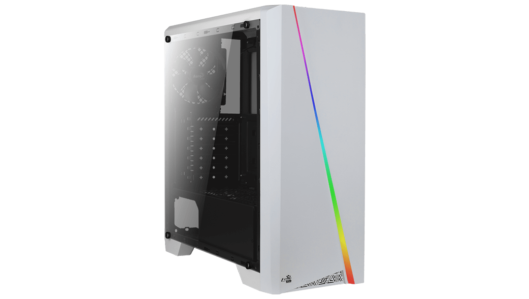 

Корпус AeroCool Cylon Tempered Glass, ATX, Midi-Tower, USB 3.0, белый, Без БП (4718009152342), Cylon Tempered Glass