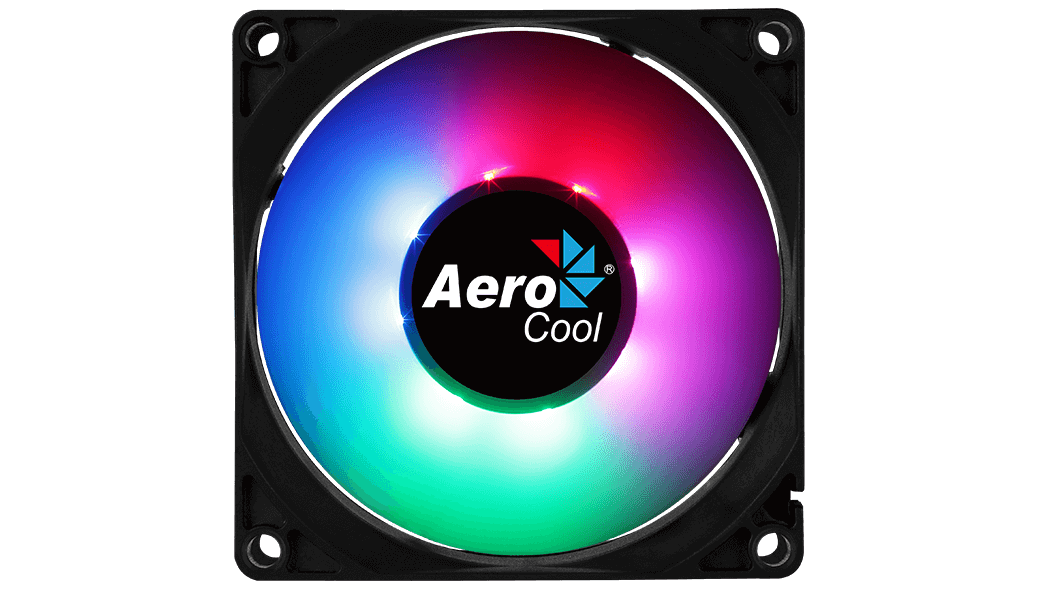 Вентилятор AeroCool Frost 8, 80мм, 1500rpm, 28.3 дБ, 3pin+Molex, 1шт, FRGB (FROST 8 FRGB MOLEX + 3P) FROST 8 FRGB MOLEX + 3P - фото 1
