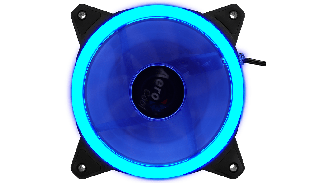 

Вентилятор AeroCool Rev Blue, 120 мм, 1200rpm, 15.1 дБ, 3-pin+4-pin, 1шт, синяя подсветка (REV BLUE 120), Rev Blue