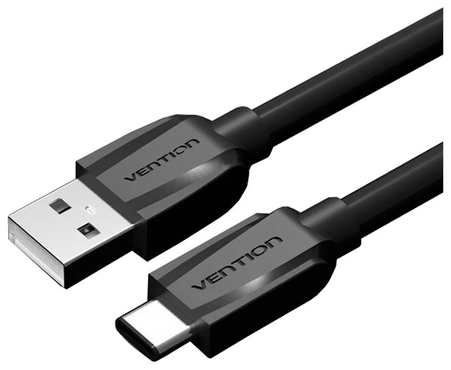 

Кабель USB-Type-C, 480 Мбит/cек, 1м, черный Vention (VAS-A46-B100)