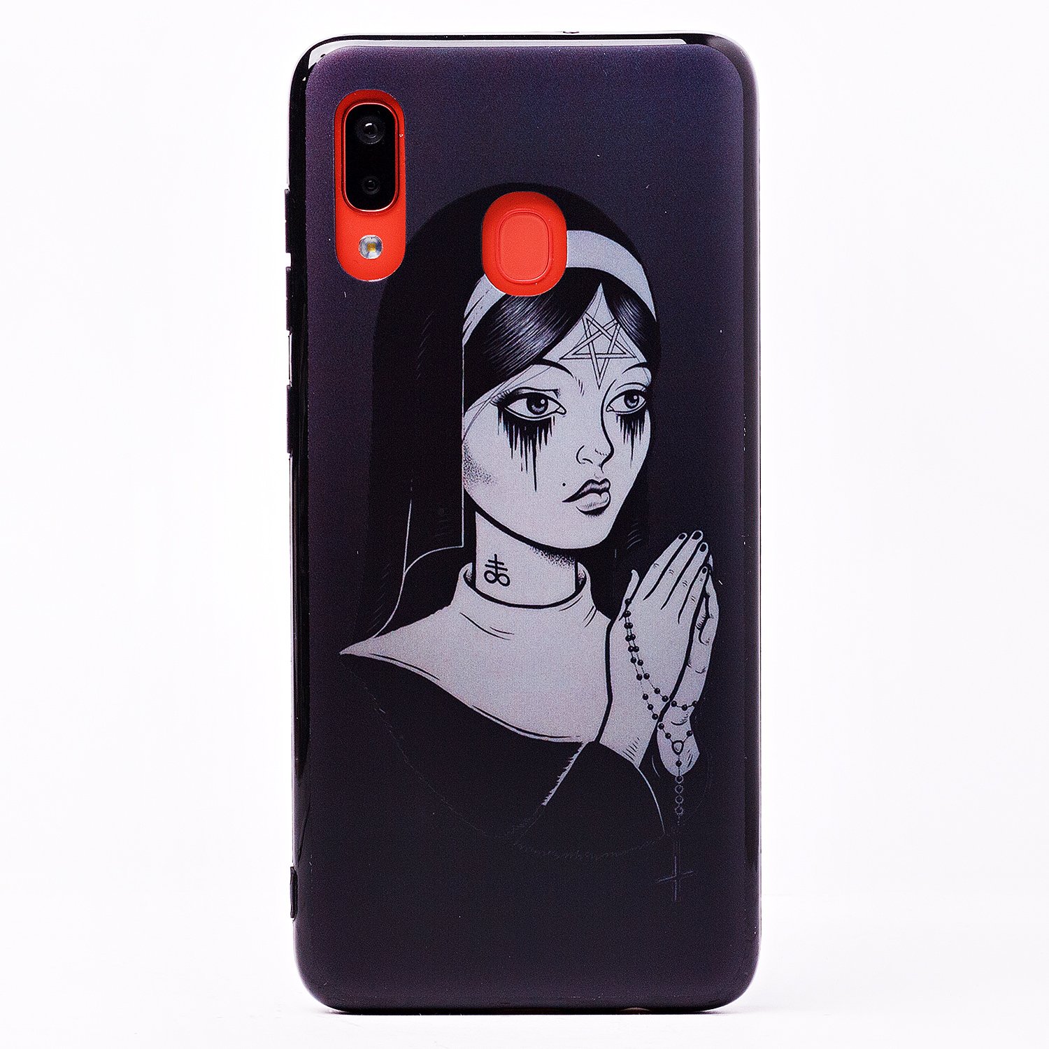 

Чехол-накладка 360 SC170 для смартфона Samsung SM-A205 Galaxy A20/SM-A305 Galaxy A30, пластик (111169)
