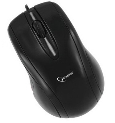 

Мышь проводная Gembird MUSOPTI8-801U, 800dpi, оптическая светодиодная, USB, черный, MUSOPTI8-801U Black USB