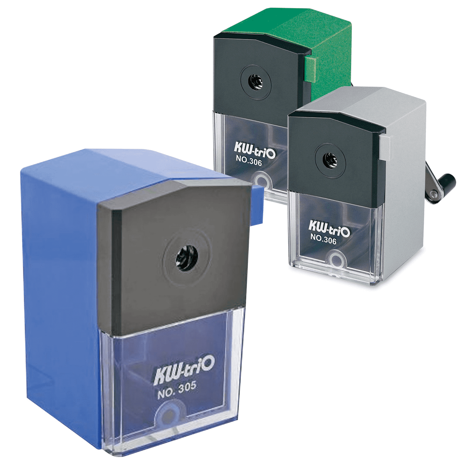 Точилка для карандашей механическая KW-TRIO 305A