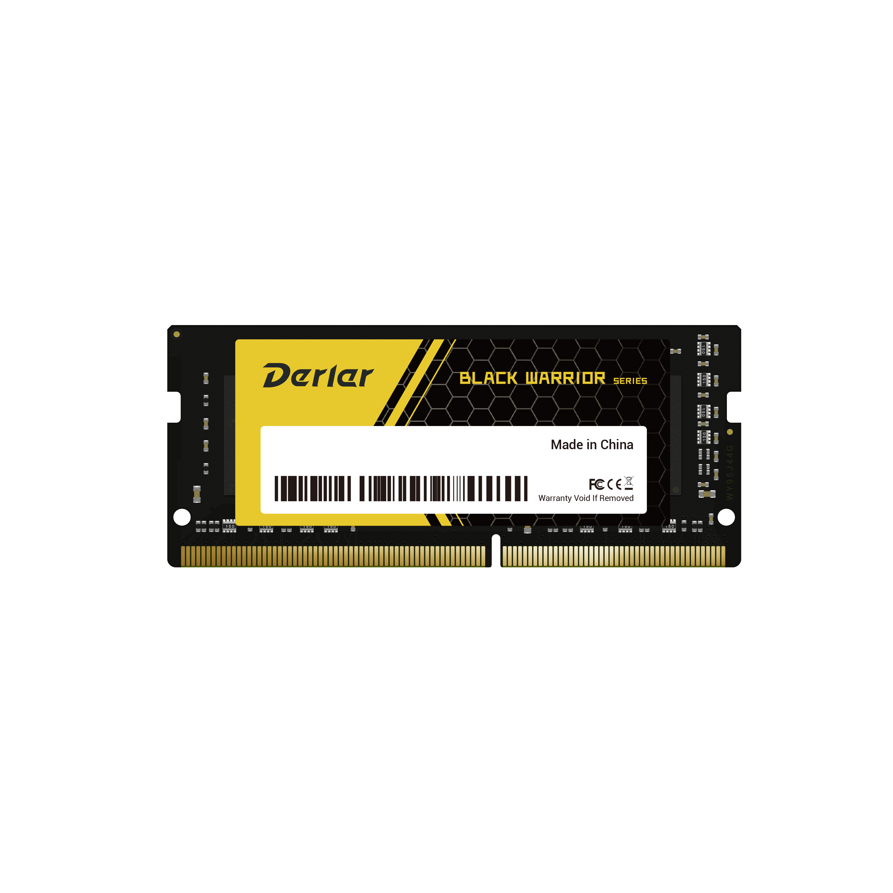 

Память DDR4 SODIMM 8Gb, 2666MHz, CL19, 1.2V Derlar Black Warrior (8GB-2666-NBW), 8GB-2666-NBW