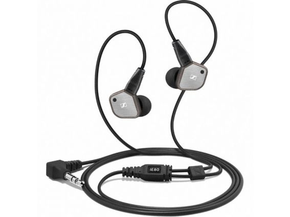 

Проводные наушники Sennheiser IE 80 S, jack 3.5 mm, черный (507448), IE 80 S