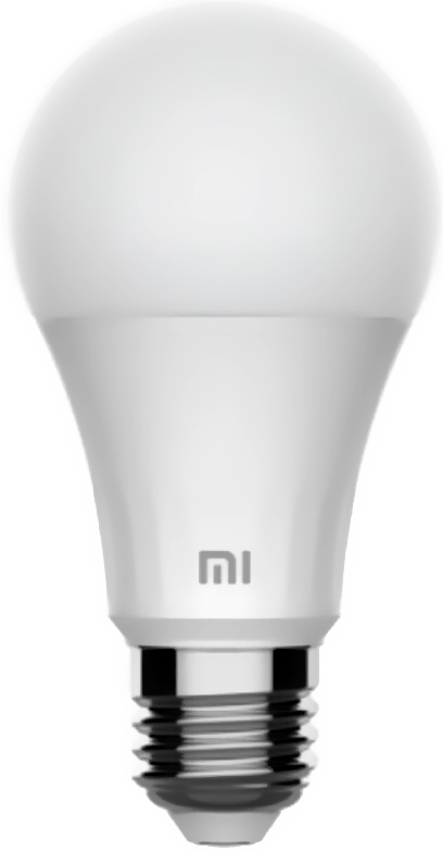 

Умная лампа Xiaomi Mi LED Smart Bulb Warm White (XMBGDP01YLK), 8Вт, 810лм, 2700 K, E27, WiFi, белый (GPX4026GL), Mi LED Smart Bulb Warm White (XMBGDP01YLK)