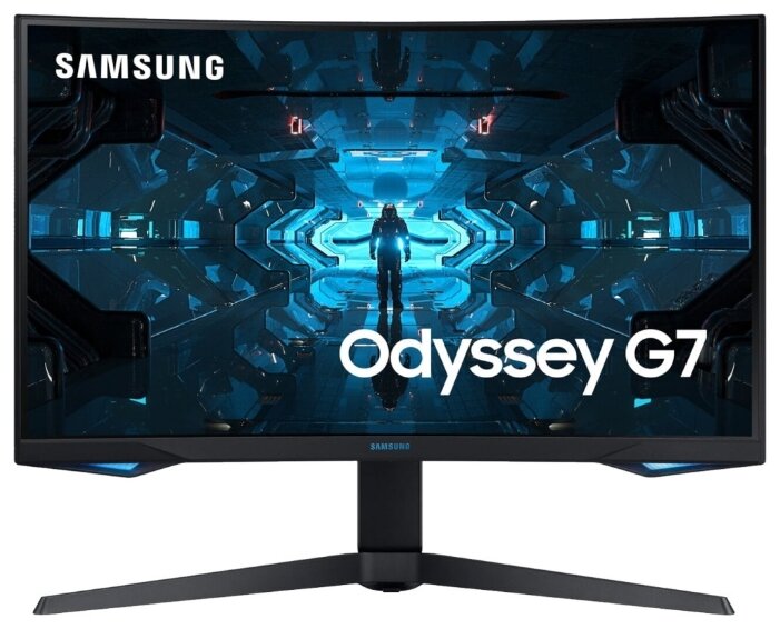 Монитор 26.9" Samsung Odyssey G7 C27G75TQSI черный