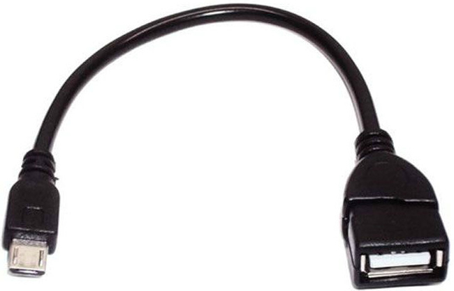 

Кабель-адаптер USB 2.0(Af)-Micro USB 2.0(Bm), OTG, 20см, черный Smartbuy (K-OTG3)