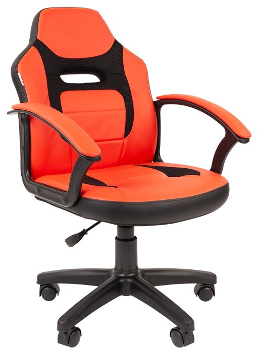 

Кресло детское Chairman Kids 110 черный/красный (00-07049364), Kids 110