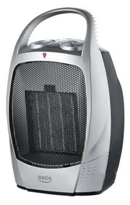 

Тепловентилятор 1.5кВт до 15м², 220В, напольный, механическое, регулировка температуры, выключатель со световым индикатором, термостат, серый, OASIS KS 15R (KS-15R), 15R