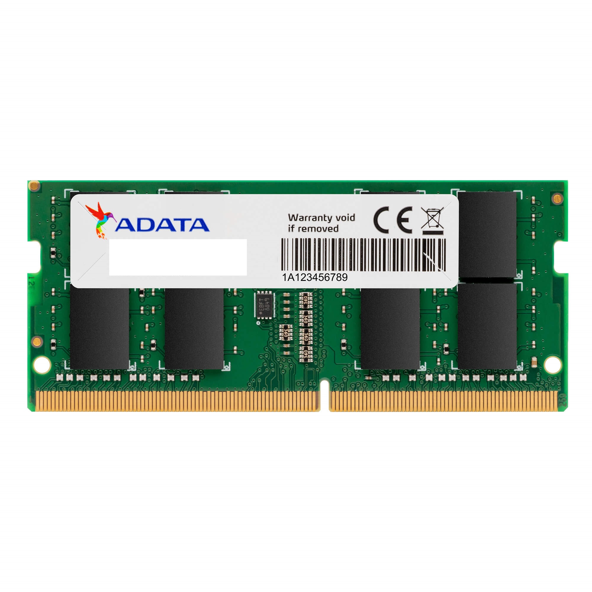 

Память DDR4 SODIMM 8Gb, 3200MHz, CL22, 1.2V ADATA Premier (AD4S320038G22-SGN), AD4S320038G22-SGN
