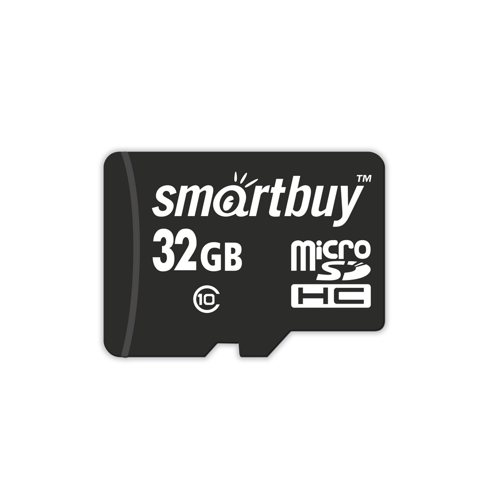 Карта памяти microSDHC SmartBuy 32Gb Class 10 (SB32GBSDCL10-00LE)