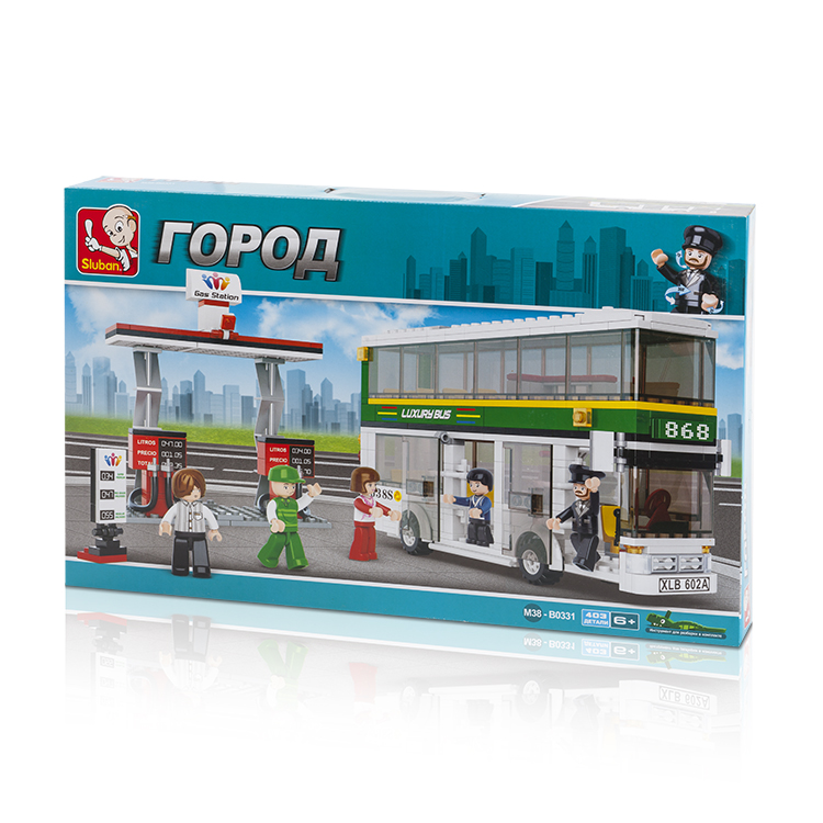 

Конструктор SLUBAN "Город: Экскурсионный маршрут", деталей: 403vvvv (M38-B0331), "Город: Экскурсионный маршрут"