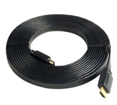 Кабель HDMI(19M)-HDMI(19M) v1.3, 3 м, черный Sven Flat (00474)