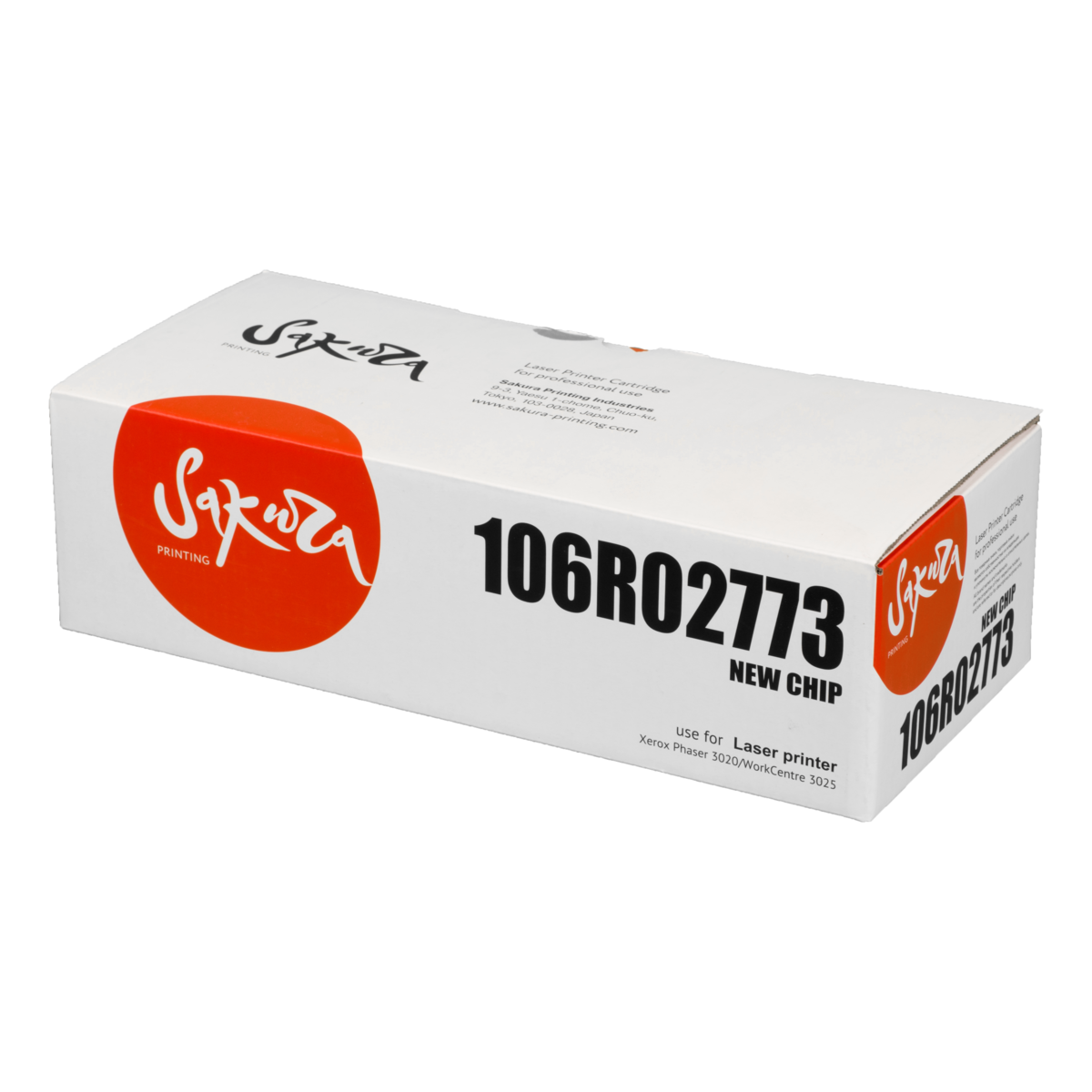 Картридж Sakura SA106R02773, черный, 1500 страниц