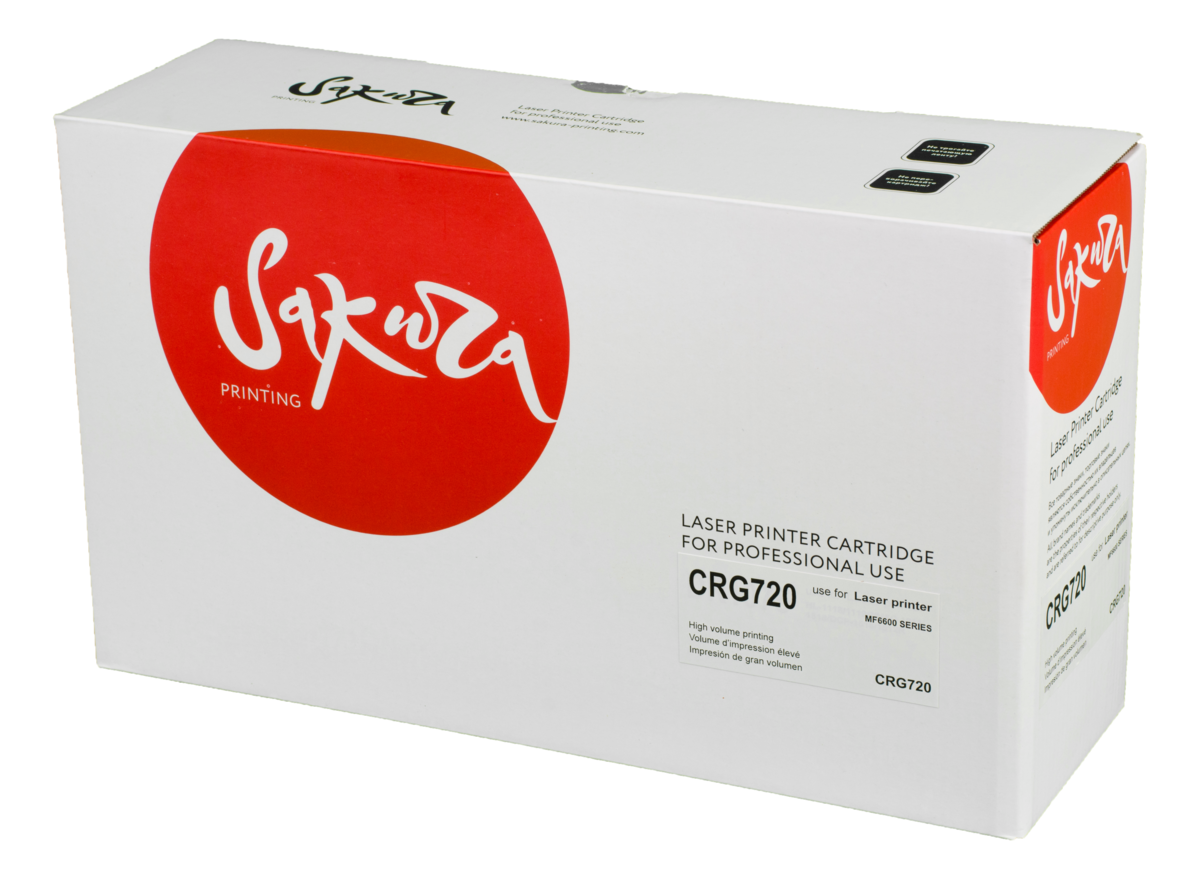 

Картридж лазерный Sakura SACRG720 (CRG720), черный, 5000 страниц, совместимый для Canon i-SENSYS MF6680dn