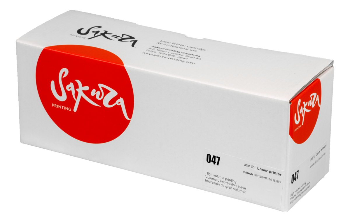 

Картридж лазерный Sakura SACRG047 (047/2164C002), черный, 1600 страниц, совместимый для Canon LBP110/ 112/ 113; MF110/ 112/ 113