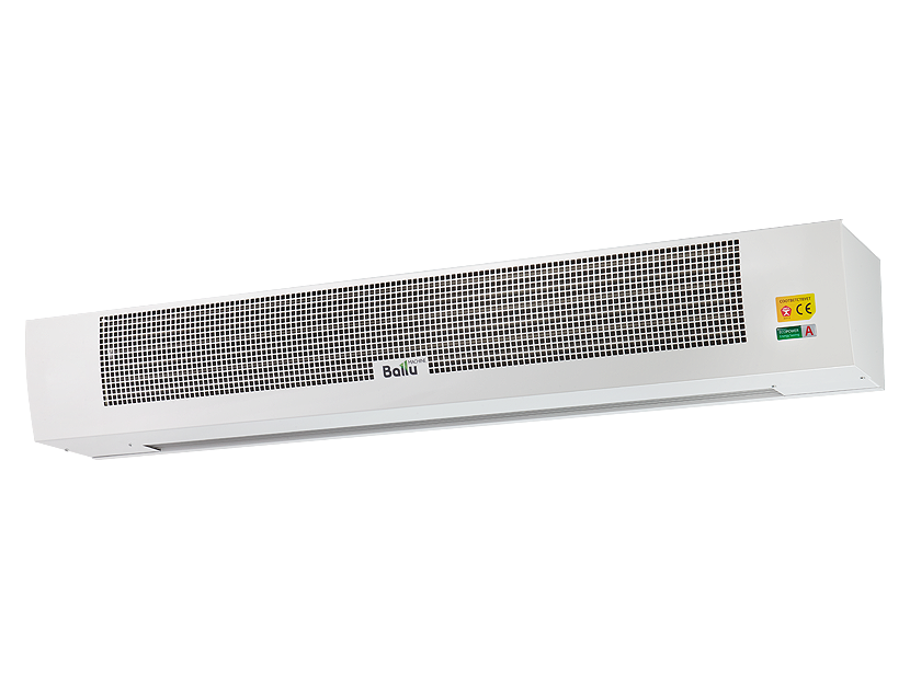 Тепловая завеса 24 кВт, до 5000 м³/час, Ballu BHC-H20T24-PS