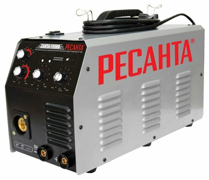 

Сварочный аппарат Ресанта САИПА-190МФ, TIG, MIG/MAG, MMA, инверторный, MMA (10A-190A), САИПА-190МФ