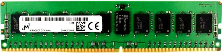 

Память DDR4 RDIMM 32Gb, 2933MHz, CL21, 1.2V, Dual Rank, ECC Reg, Micron (MTA18ASF4G72PDZ-2G9E1)
