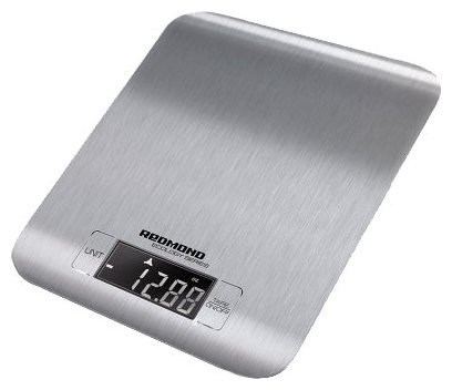 Кухонные весы электронные Redmond RS-M723 5кг, CR2032, серебристый (RS-M723)