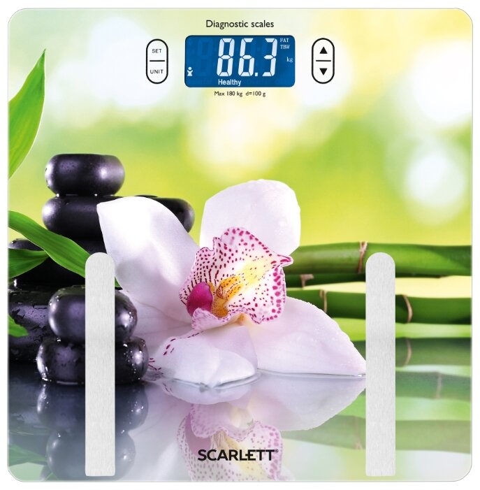 

Весы Scarlett SC-BS33ED10, 180кг, диагностические, принт (SC-BS33ED10), SC-BS33ED10