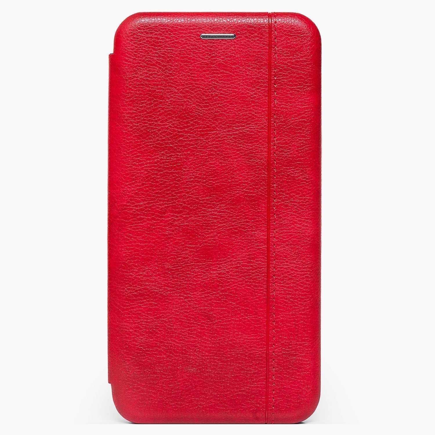

Чехол-книжка BC002 для смартфона Huawei P40 Lite E, искусственная кожа, красный (116707)