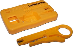 

Монтажная площадка для кейстоунов с инструментом для разделки кабеля LANMASTER LAN-OK-FIX, штыревые наконечники 0.08-10.0 мм² (67032), LAN-OK-FIX