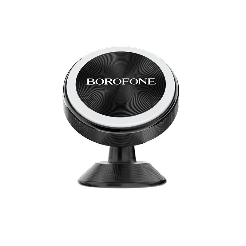 

Держатель автомобильный Borofone Platinum BH5, магнитный универсальный клеящаяся платформа на панель, черный (6957531095255), BH5