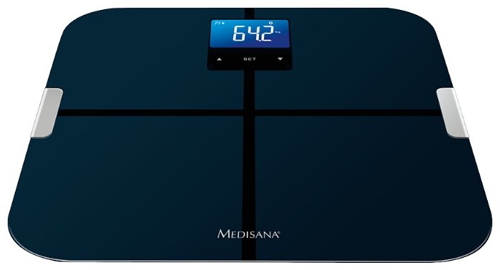 

Весы Medisana BS 440 Connect, до 180 кг, диагностические, черный (40423), BS 440 Connect