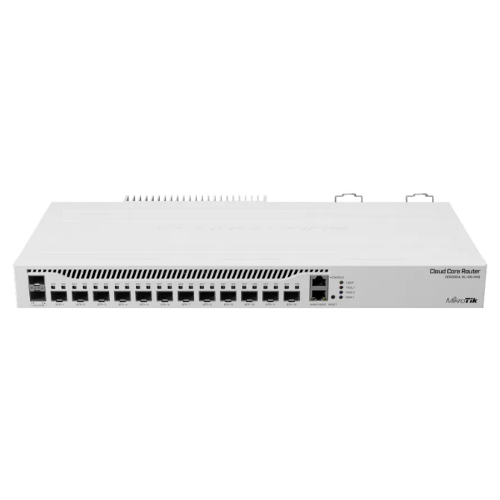 

Маршрутизатор MikroTik CCR2004, LAN: 1x1 Гбит/с SFP+ 12x10 Гбит/с, кол-во SFP/uplink: SFP28 2x25 Гбит/с (CCR2004-1G-12S+2XS), CCR2004